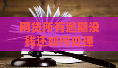 网贷所有逾期没钱还如何处理