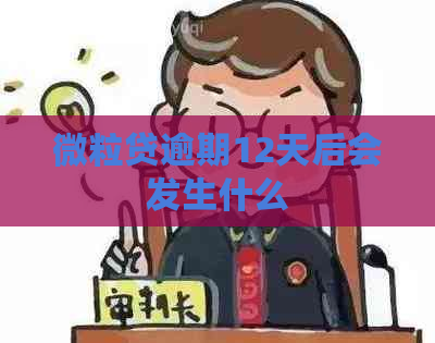 微粒贷逾期12天后会发生什么