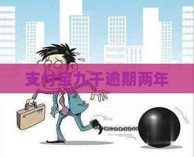 支付宝九千逾期两年