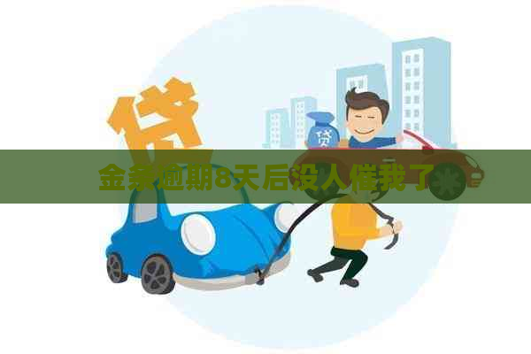 金条逾期8天后没人催我了
