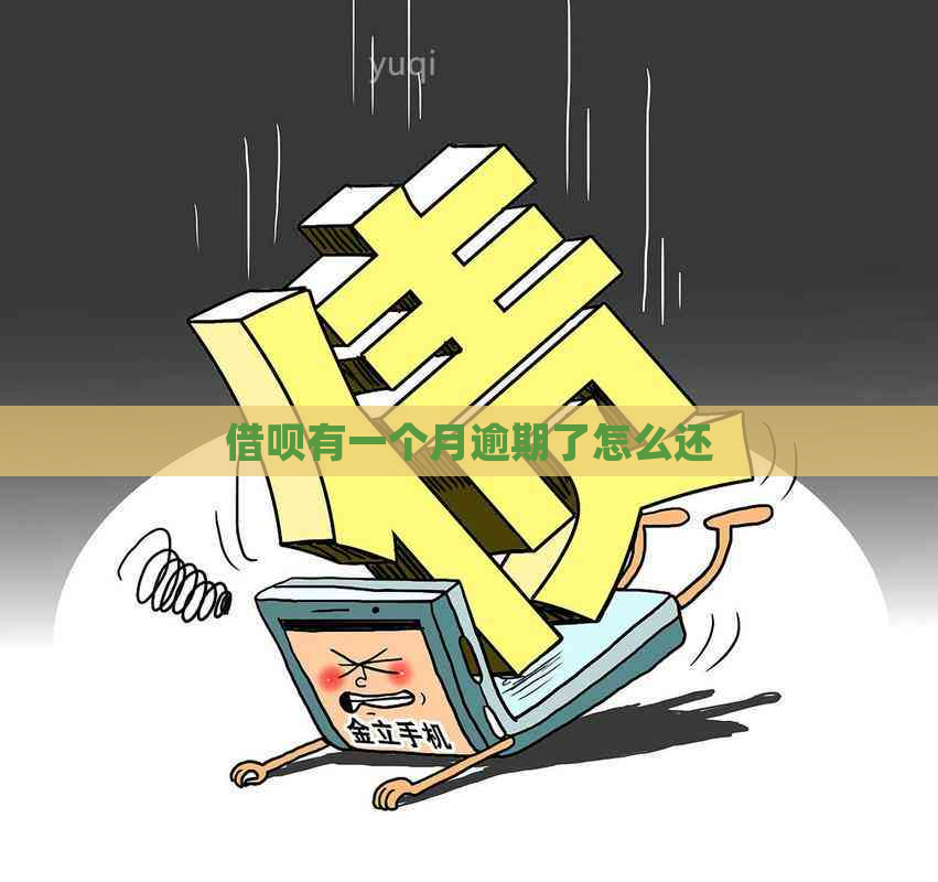 借呗有一个月逾期了怎么还