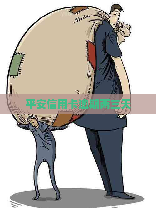 平安信用卡逾期两三天
