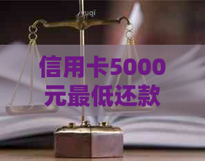 信用卡5000元更低还款额度计算方法及可能产生的利息解析