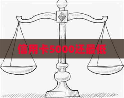 信用卡5000还更低