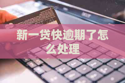 新一贷快逾期了怎么处理