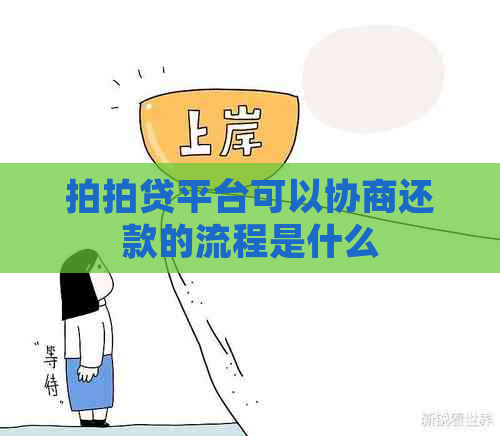 平台可以协商还款的流程是什么