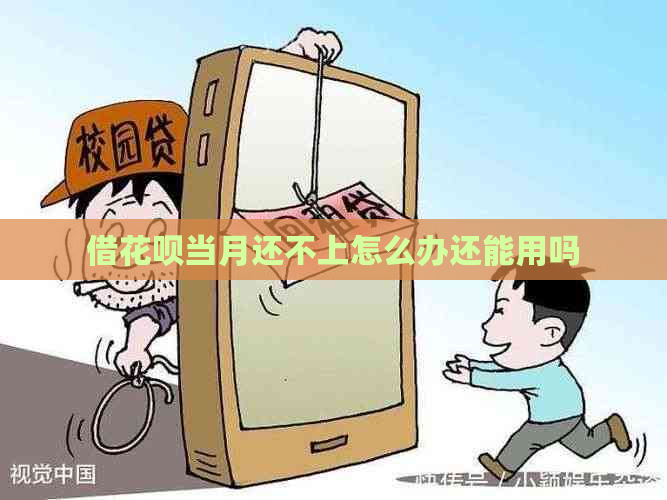 借信用卡当月还不上怎么办还能用吗