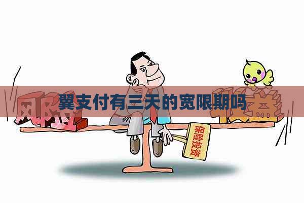 翼支付有三天的宽限期吗