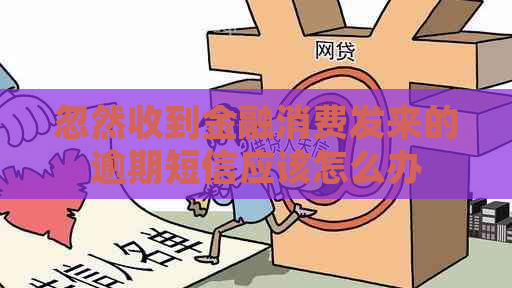 忽然收到金融消费发来的逾期短信应该怎么办
