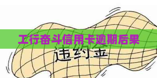 工行奋斗信用卡逾期后果