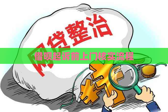 网贷起诉前上门核实流程