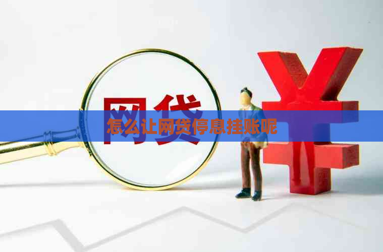 怎么让网贷停息挂账呢