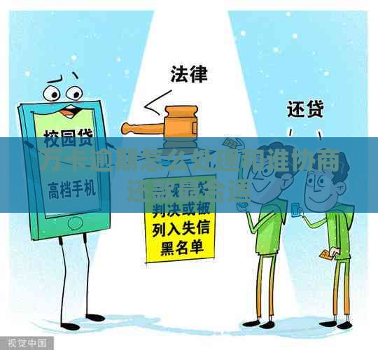 万卡逾期怎么处理和谁协商还款最合适