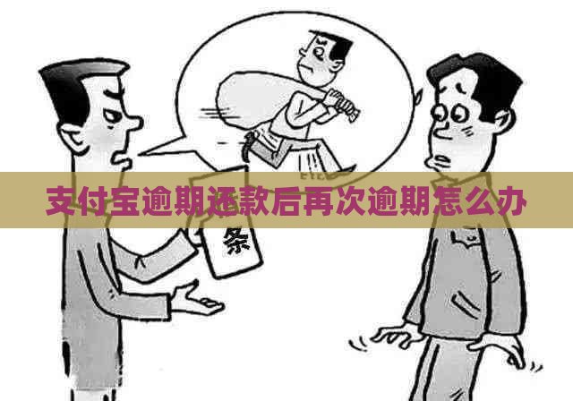 支付宝逾期还款后再次逾期怎么办