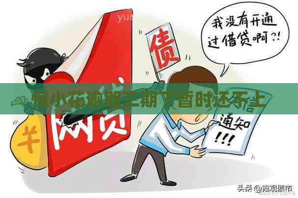 恒小花逾期三期了暂时还不上