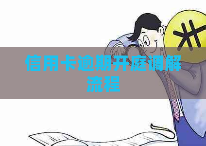 信用卡逾期开庭调解流程