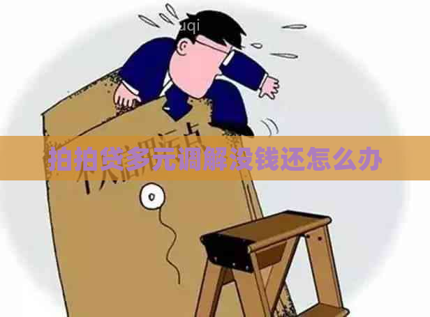 多元调解没钱还怎么办