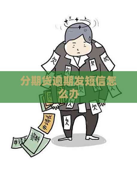 分期贷逾期发短信怎么办