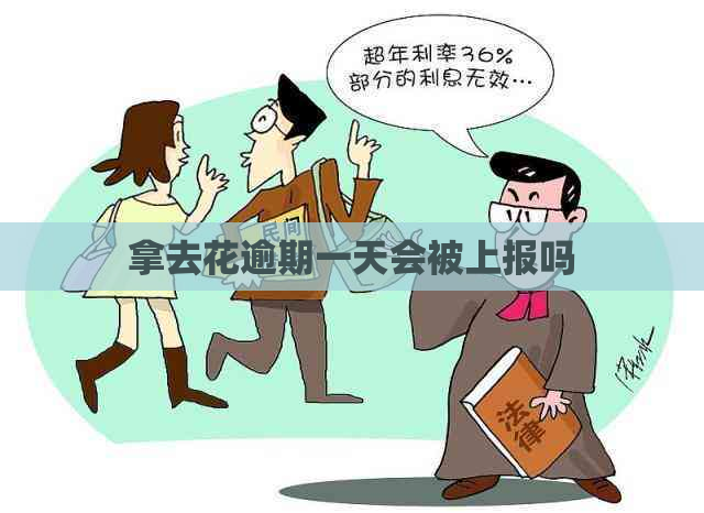 拿去花逾期一天会被上报吗
