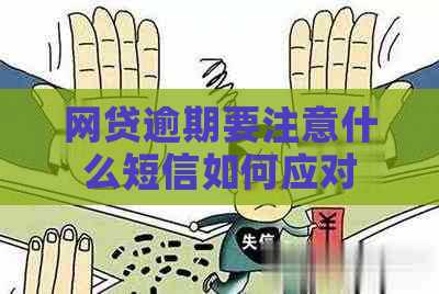 网贷逾期要注意什么短信如何应对