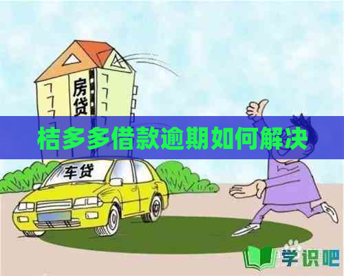 桔多多借款逾期如何解决