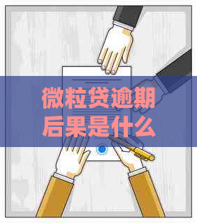 微粒贷逾期后果是什么