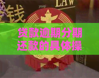 贷款逾期分期还款的具体操作步骤