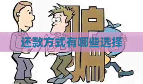 还款方式有哪些选择
