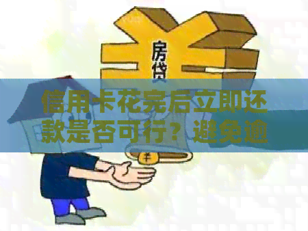 信用卡花完后立即还款是否可行？避免逾期风险的策略