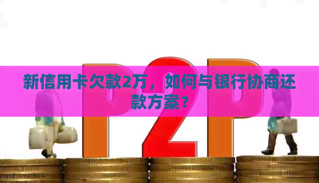 新信用卡欠款2万，如何与银行协商还款方案？