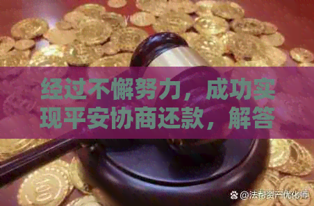 经过不懈努力，成功实现平安协商还款，解答您的所有疑问