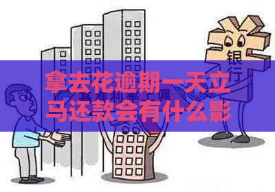 拿去花逾期一天立马还款会有什么影响吗
