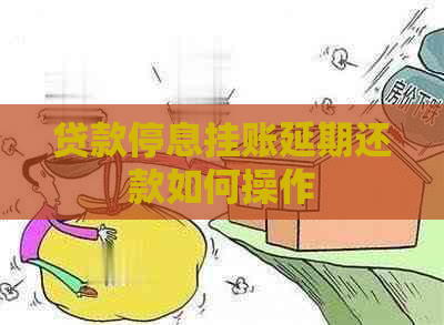 贷款停息挂账延期还款如何操作
