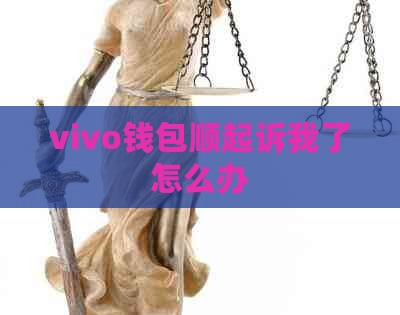 vivo钱包顺起诉我了怎么办