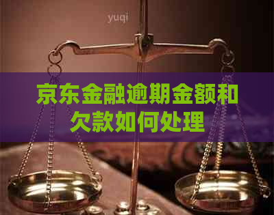 京东金融逾期金额和欠款如何处理