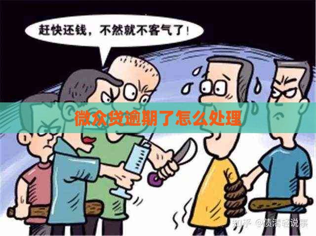 微众贷逾期了怎么处理