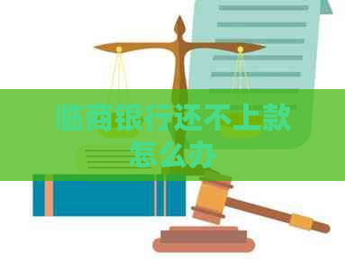 临商银行还不上款怎么办
