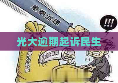 光大逾期起诉民生