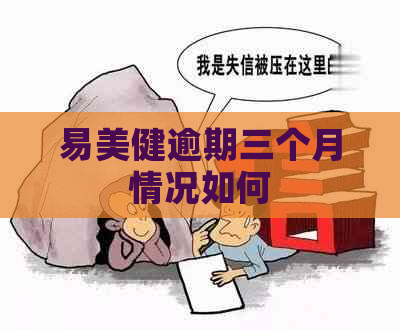 易美健逾期三个月情况如何