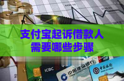 支付宝起诉借款人需要哪些步骤