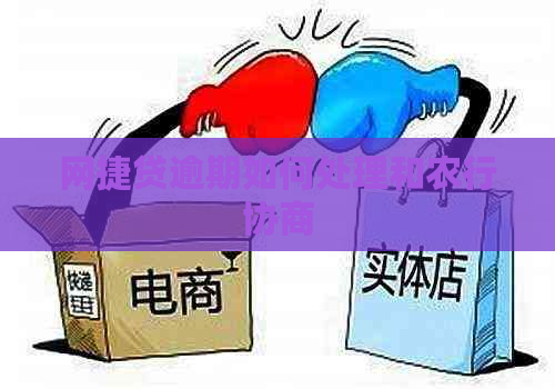网捷贷逾期如何处理和农行协商