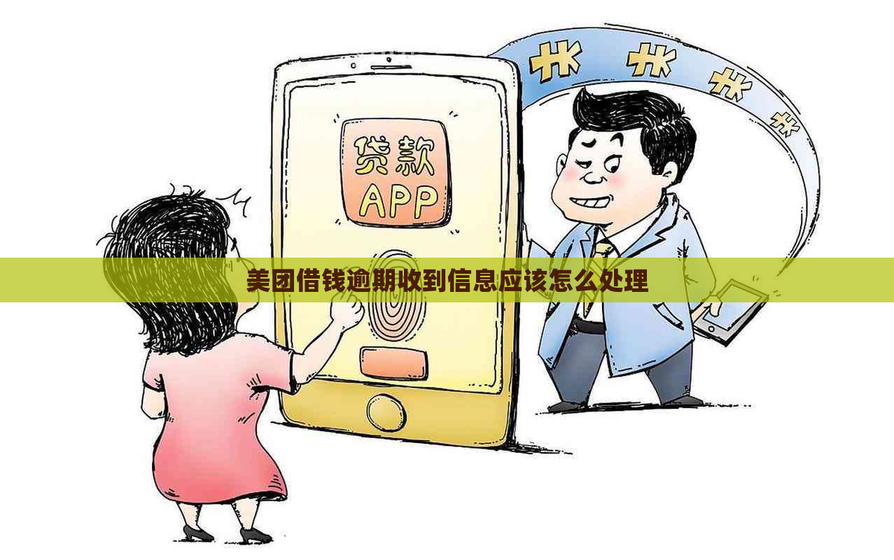 美团借钱逾期收到信息应该怎么处理