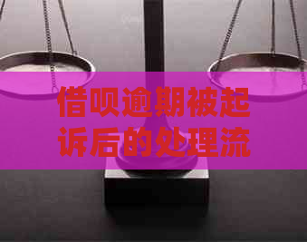 网贷逾期被起诉后的处理流程是怎样的