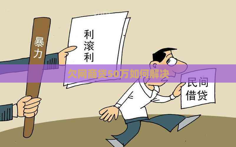 欠网贷50万如何解决