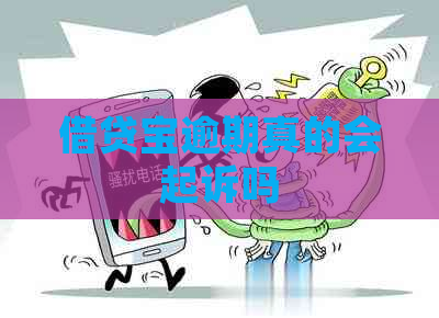 借贷宝逾期真的会起诉吗