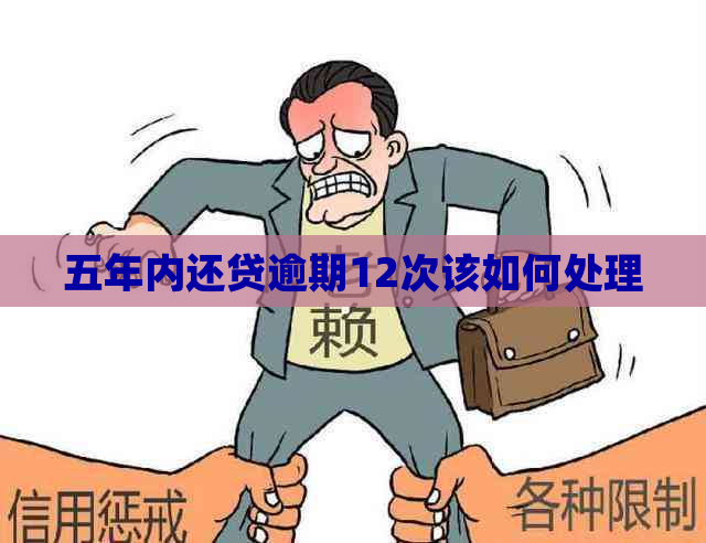 五年内还贷逾期12次该如何处理