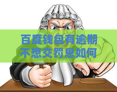 百度钱包有逾期不想交罚息如何处理
