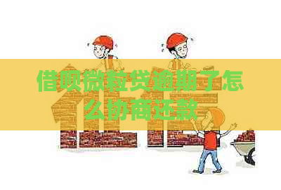网贷微粒贷逾期了怎么协商还款
