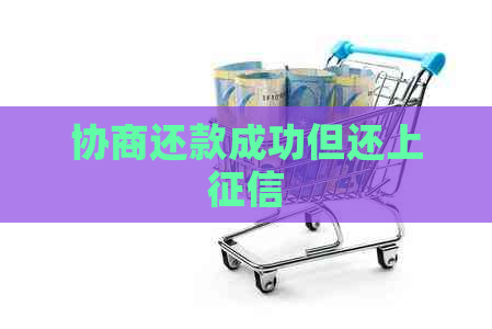 协商还款成功但还上
