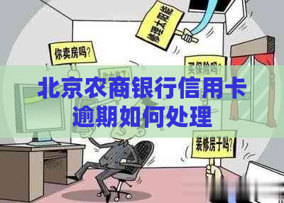 北京农商银行信用卡逾期如何处理